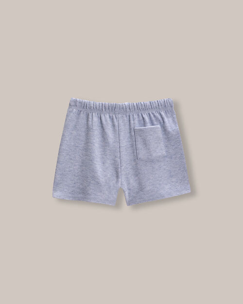 Short Azul Cintura Elástica